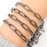 Load image into Gallery viewer, Sterling Silver Oval Link Chain