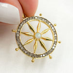 Load image into Gallery viewer, Buy Now Sterling Silver Round Flower Pendants
