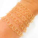 Load image into Gallery viewer, 886TWGF. 14K Gold Filled Twisted Round Link Chain