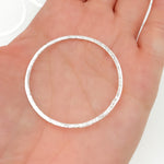 Load image into Gallery viewer, White Sterling Silver Ring Connector