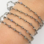 Load image into Gallery viewer, Black Rhodium Sterling Silver