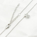Load image into Gallery viewer, NFG71520. 14K Solid Gold Diamond Drop Shape Necklace