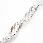 Load image into Gallery viewer, Y141SS. Sterling Silver Singapore Link Chain