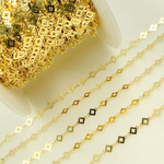 Load image into Gallery viewer, 925 Sterling Silver Flat Rhomb Link Chain