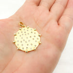 Load image into Gallery viewer, Diamond Sterling Silver Octagon Pendant