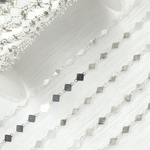 Load image into Gallery viewer, 925 Sterling Silver Diamond Shape Square Link Chain