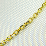Load image into Gallery viewer, 14K Solid Gold Diamond Cut Cable Chain