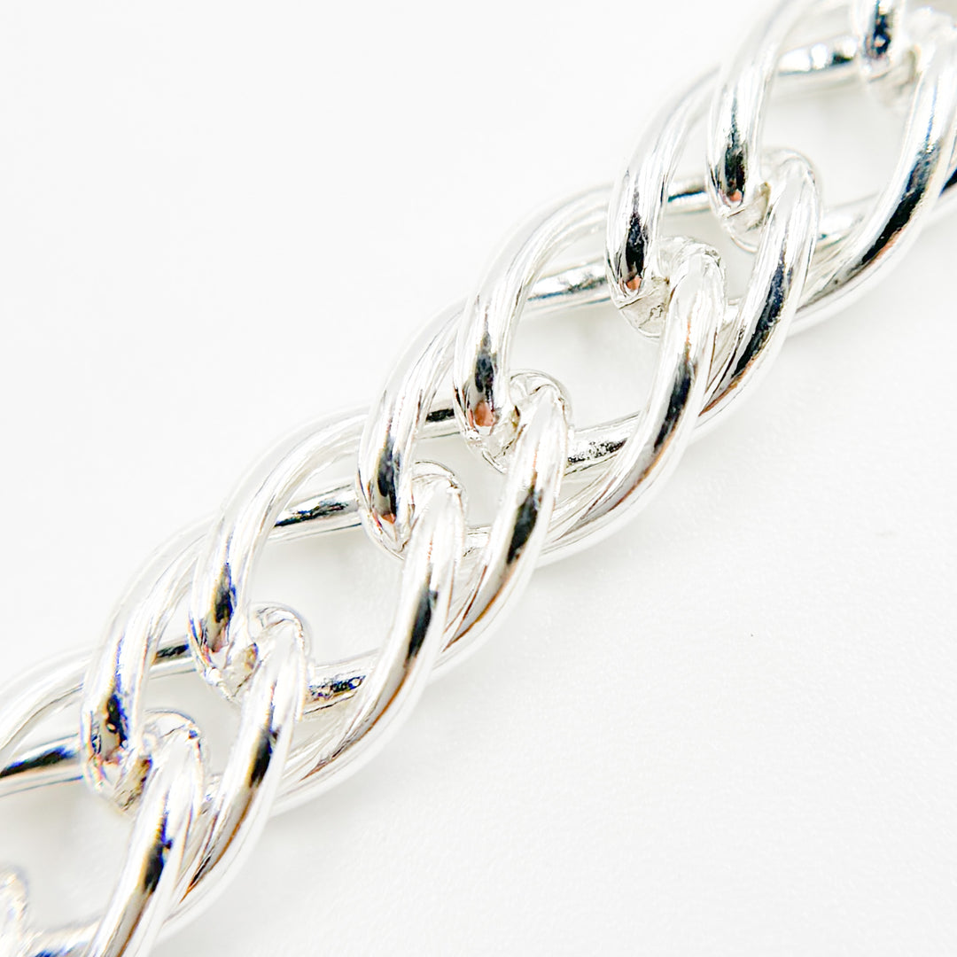 Buy Sterling Silver Double Curb Chain