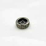 Load image into Gallery viewer, DC584. Diamond Sterling Silver Spacer Bead