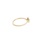 Load image into Gallery viewer, 14K Solid Gold Diamond Heart Ring.