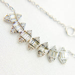 Load image into Gallery viewer, NT403015. 14K Solid Gold Diamond Necklace
