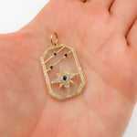 Load image into Gallery viewer, Shop Now 14K Gold Star Pendant