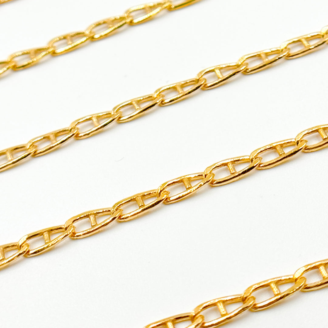Buy Now 14K Gold Filled Smooth Marina Link Chain