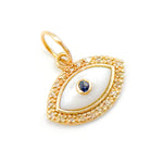 Load image into Gallery viewer, Shop Now Gold Evil Eye Pendant