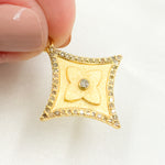 Load image into Gallery viewer, Buy Silver Diamond Shape Flower Pendant
