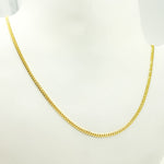 Load image into Gallery viewer, 14K Solid Yellow Gold Curb Link Chain
