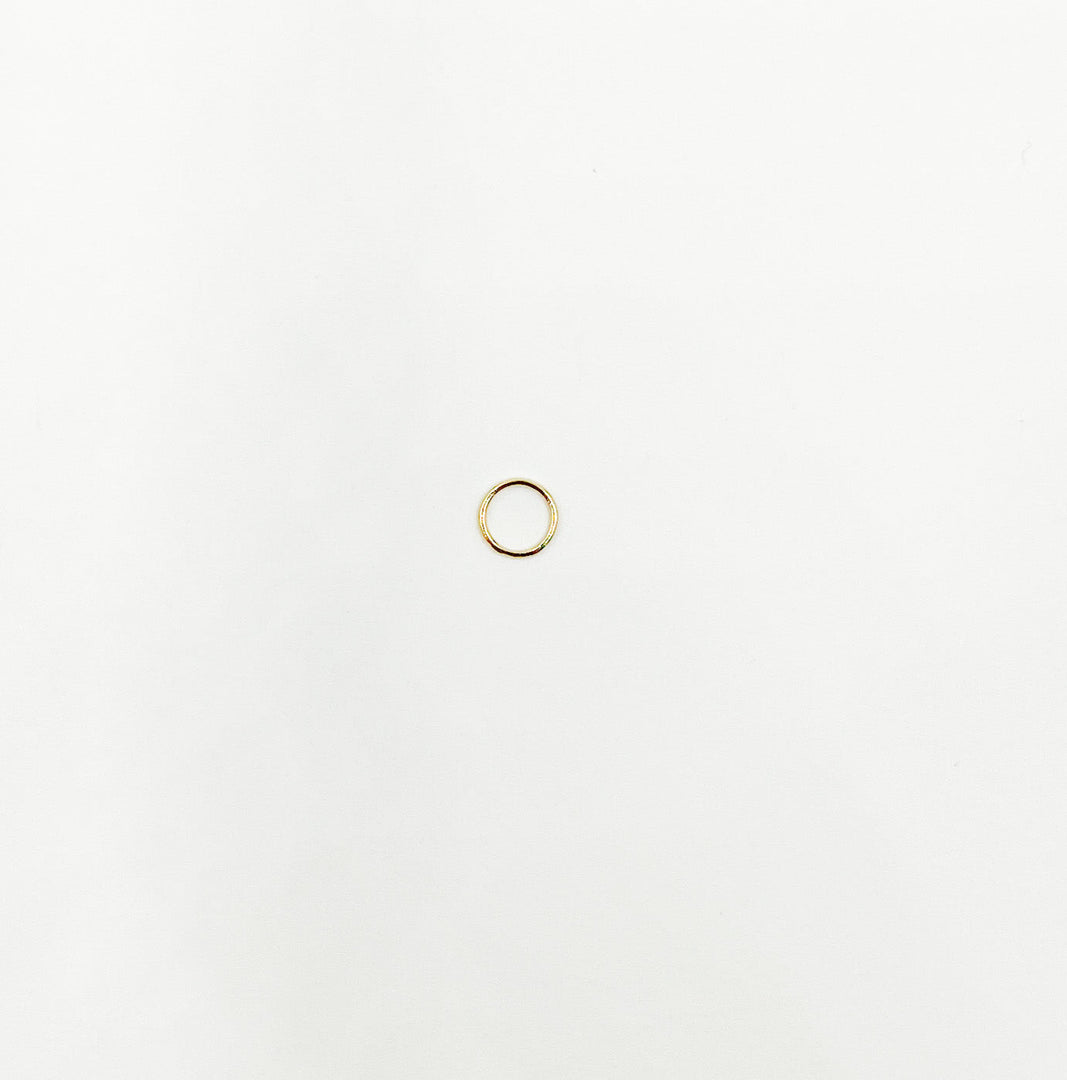 14k Gold Filled Close Jump Ring 22 Gauge 5mm. 4004452C