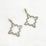 Load image into Gallery viewer, DP155. Diamond & Sterling Silver Fancy Shape Pendant