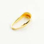 Load image into Gallery viewer, Buy 8MM Gold Plated Sterling Silver Locket Bails