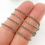 Load image into Gallery viewer, Silver Rolo Chain