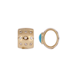 Load image into Gallery viewer, Gold Diamond and Gemstone Charm
