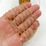 Load image into Gallery viewer, V249GF. 14K Gold Filled Diamond Cut Marina Link Chain