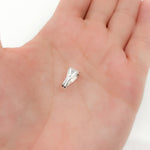 Load image into Gallery viewer, 12MM White Sterling Silver Locket Bails