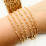 Load image into Gallery viewer, V208GF. 14k Yellow Gold Filled Cable Link Chain