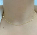 Load image into Gallery viewer, 14K Solid Gold Marina Link Chain
