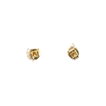 Load image into Gallery viewer, ER113509YRU. 14K Solid Gold Diamond & Ruby Earrings