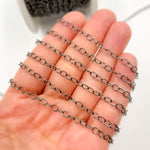 Load image into Gallery viewer, Sterling Silver Smooth Oval Link Chain