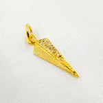 Load image into Gallery viewer, DC356. Diamond Sterling Silver Arrowhead Pendant
