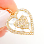Load image into Gallery viewer, Shop Now 14K Gold Heart Pendant