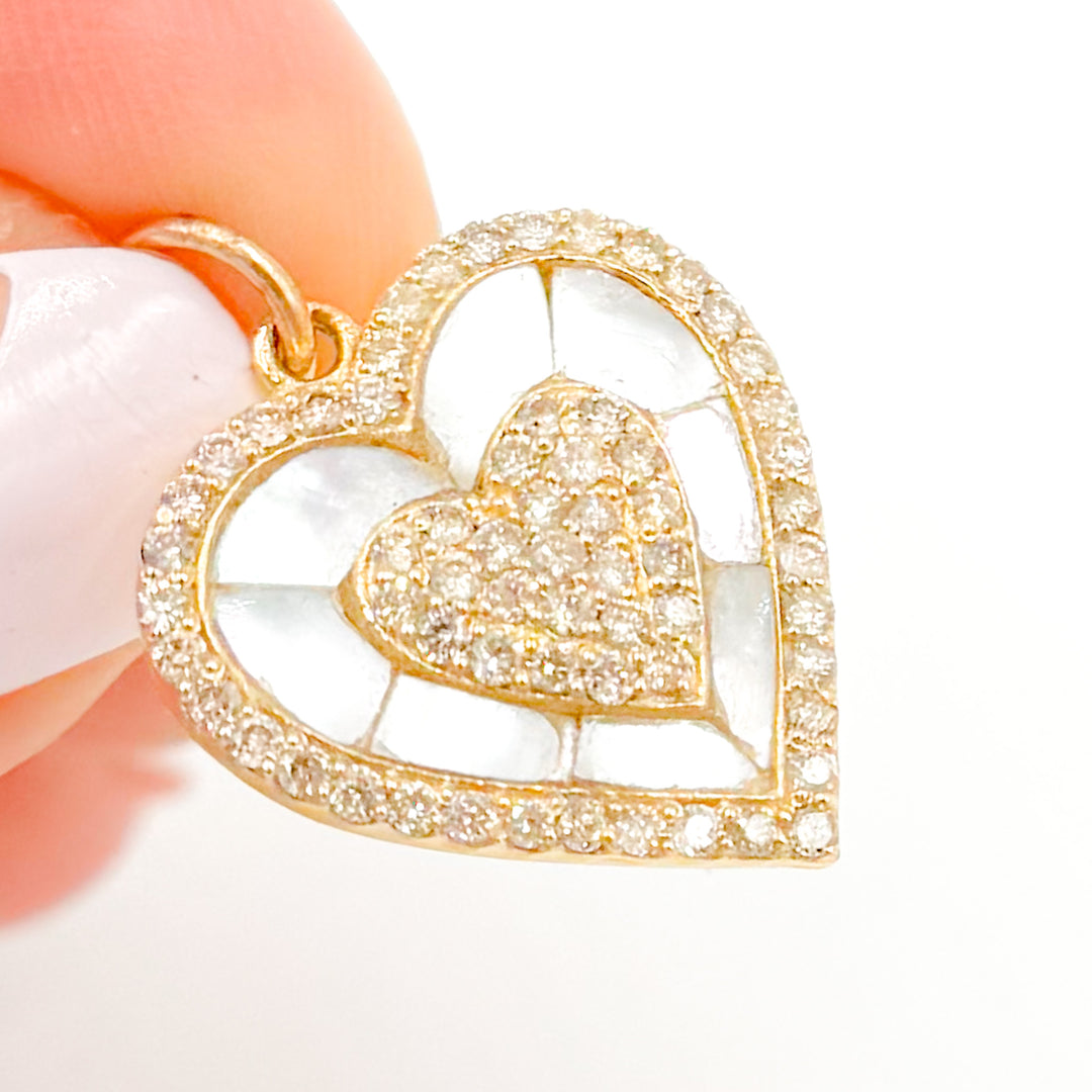 Shop Now 14K Gold Heart Pendant
