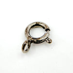 Load image into Gallery viewer, Sterling Silver Spring Ring Clasp