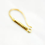 Load image into Gallery viewer, Buy now Diamond Sterling Silver Ear Wire