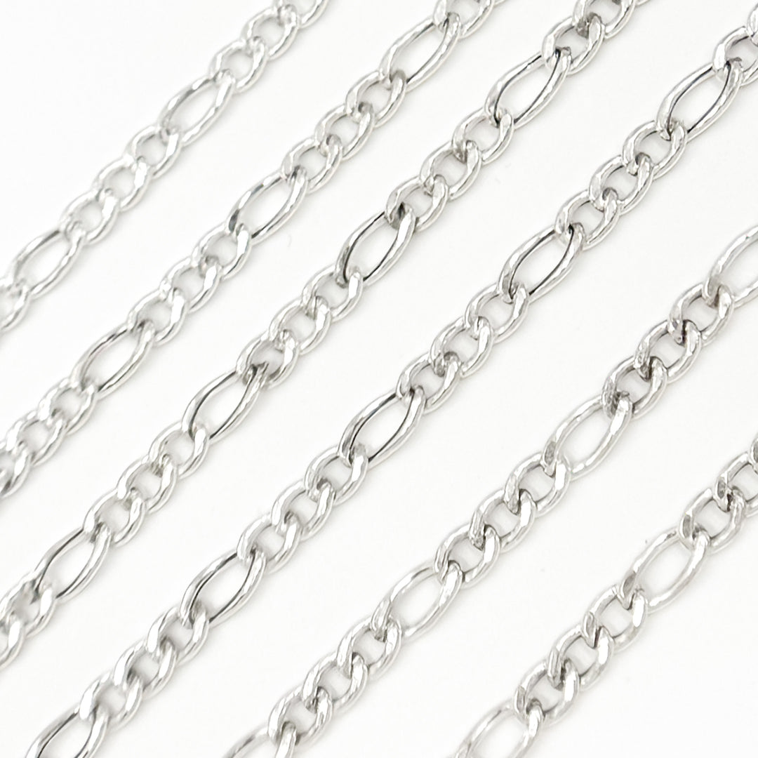 Shop Now Silver Figaro Chains