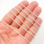 Load image into Gallery viewer, 015RSS. Sterling Silver Rope Chain