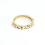 Load image into Gallery viewer, 14k Solid Gold Diamond Ring.