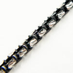 Load image into Gallery viewer, Silver Diamond Cut Box Chain