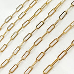 Load image into Gallery viewer, 2903FGF. 14K Gold Filled Flat Paperclip Chain
