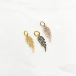Load image into Gallery viewer, Shop Diamond & Sterling Silver Wing Charm