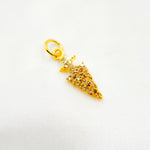 Load image into Gallery viewer, DC349. Diamond Silver Arrow Head Charm