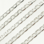 Load image into Gallery viewer, Y78SS. 925 Sterling Silver Flat Marina Chain