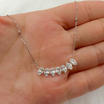 Load image into Gallery viewer, NT403015. 14K Solid Gold Diamond Necklace