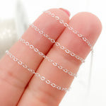 Load image into Gallery viewer, Silver Flat Cable Chain