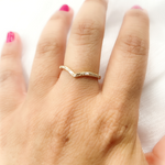 Load image into Gallery viewer, 14K Solid Gold Diamond Ring