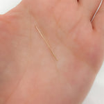 Load image into Gallery viewer, Gauge Gold-filled Flat 1 Inch Headpin