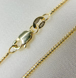 Load image into Gallery viewer, 14K Solid Gold Franco Chain