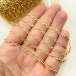 Load image into Gallery viewer, 2411CHRGF. 14K Gold Filled Flat Oval & Round Link Curb Chain
